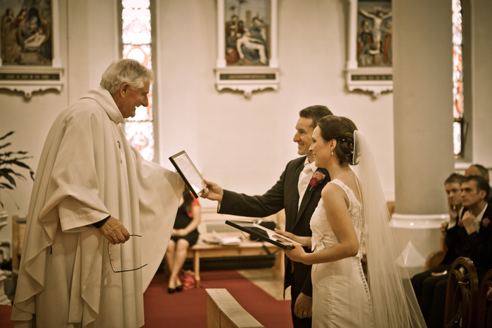 wedding ceremony priest